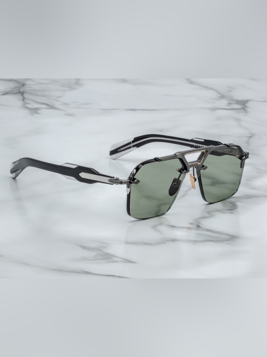 Jacques Marie Mage Silverton Men's Sunglasses In Gunmetal — image 3 of 8